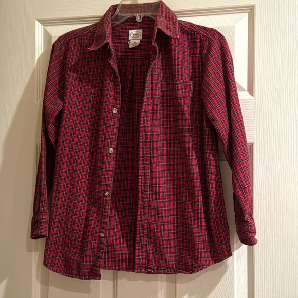 Vintage Talbots boy’s flannel buttoned shirt, long sleeved - Picture 1 of 6